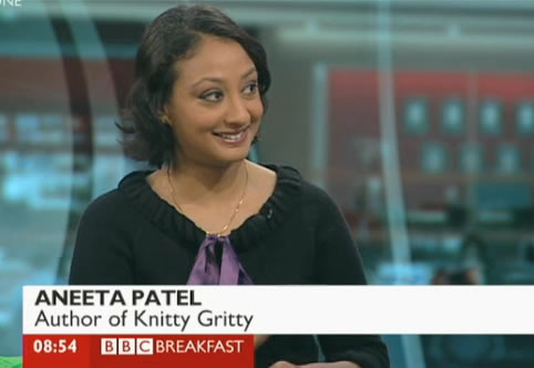 Aneeta Patel - Author of Knitty Gritty, BBC Breakfast